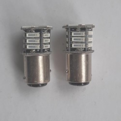 Carat Ampul 1157 Çift Duy 24v 7020 21 Smd Kırmızı 