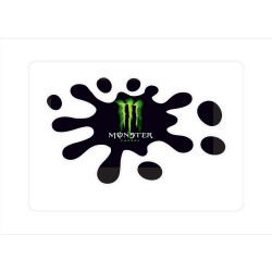 Monster Splash 3D Damla Çıkartma-Sticker 1 Parça