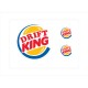 Drift King 3D Damla Çıkartma-Sticker 3 Parça