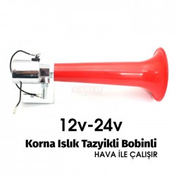 Gecko Havalı Islık Korna 12/24V Tazyikli Bobinli 2752010 