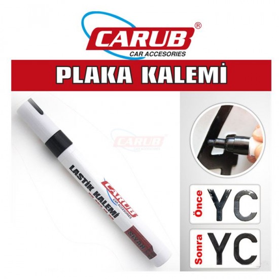 Carub Plaka Yazı Kalemi Siyah 4621008