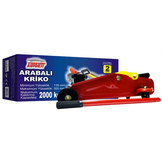 Autokit Kriko 2 Ton Kutulu Arabalı Fa1 552