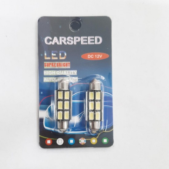 Sofit Ampul 6 Led Beyaz 39mm Oed 562 Carspeed