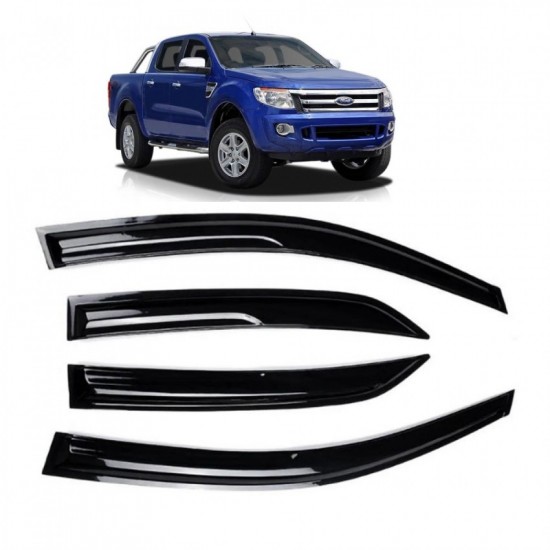 Ford Ranger 13- Mugen Cam Rüzgarlığı 4 Parça