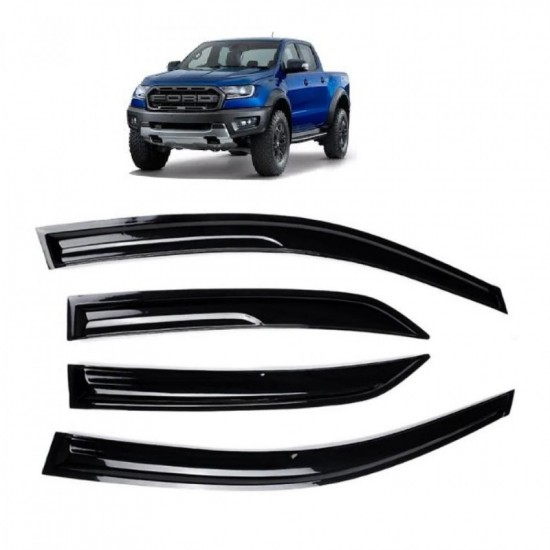 Ford Ranger 10-12 Mugen Cam Rüzgarlığı 4 Parça