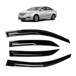 Hyundai Sonata 11-14 Mugen Cam Rüzgarlığı 4 Parça